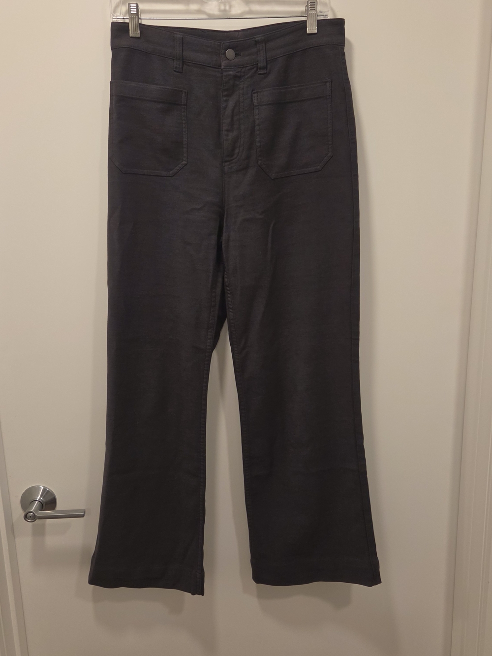 Faherty Stretch Terry Patch Pocket Pants Size 30 Grey